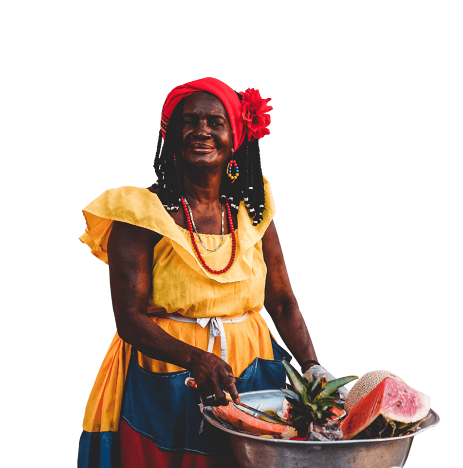 afro colombia woman